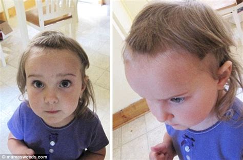 Parents Share Funny Photos Of Kids Who Cut Their Own Hair Daily Mail