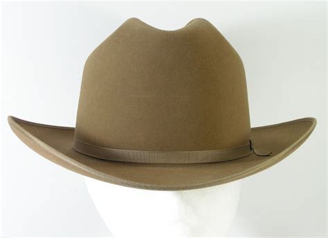Vintage Resistol Cowboy Western Hat Mens Size 7 18 Canyon Tan Etsy
