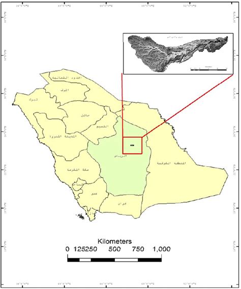 الجغرافيا دراسات و أبحاث جغرافية تقدير حجم السيول في وادي لبن