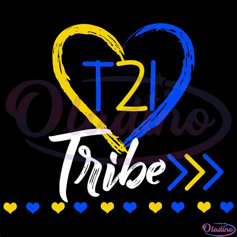T21 Tribe Down Syndrome Aware Svg Digital File Down Syndrome Svg