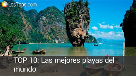 Top 10 Las Mejores Playas Del Mundo Youtube