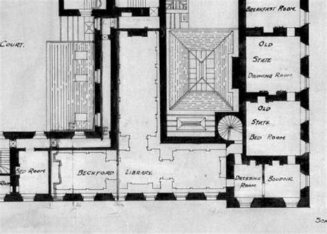 Hamilton Palace Library Plan