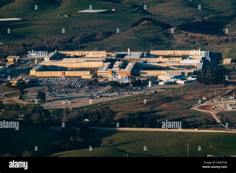 Aerial View Of The California Mens Colony Prison In San Luis Obispo