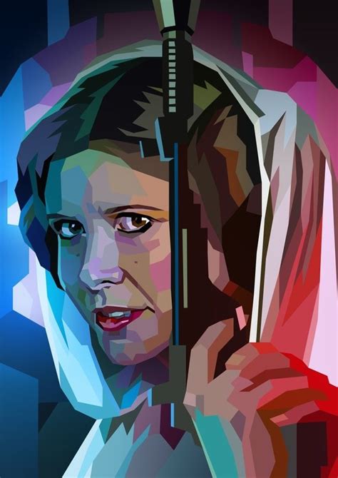 Princess Leia Organa An Art Print By Liam Brazier Star Wars Drawings
