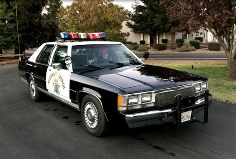 1991 Ford Crown Victoria Chp Police Cruiser Classic Ford Crown