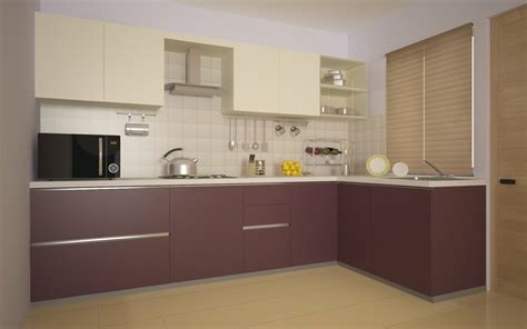 El diseño de cocinas en forma de l es uno de los más utilizados debido a su alta funcionalidad y versatilidad, muy común en ambientes pequeños porque integrar los electrodomésticos dentro de los gabinetes de este diseño de cocina en l de color naranja y marrón chocolate ayuda a ver un espacio. Cocinas pequeñas en forma de L - cincuenta diseños