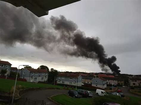 Huge Fire Breaks Out At Fife Industrial Estate After Number Of