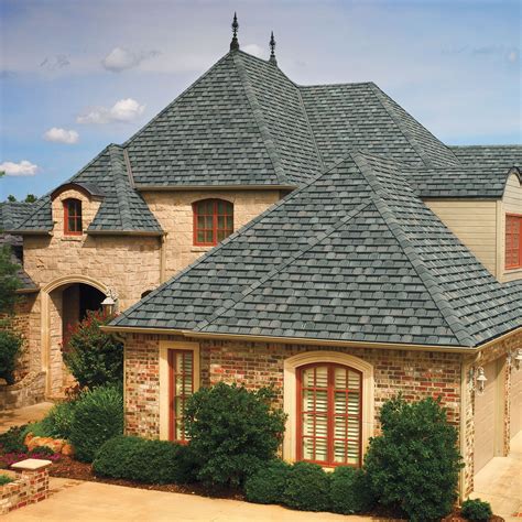 Style Camelot Color Williamsburg Slate Roof Shingles House Roof