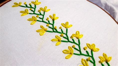 Simple Hand Embroidery Designs For Beginners