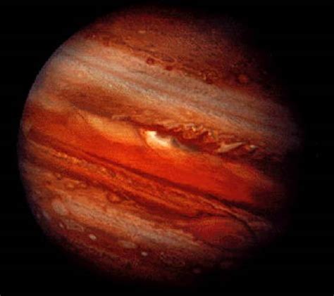 Jupiter The Red Gas Giant