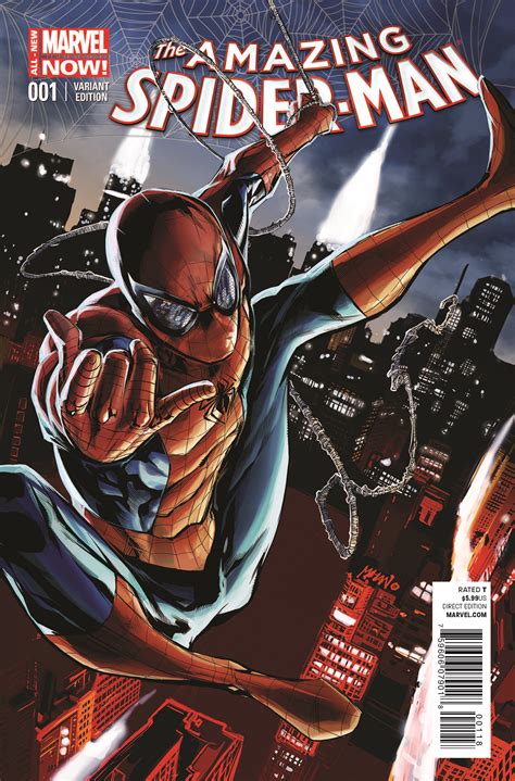 The Amazing Spider Man 2014 1 Mhan Variant Comics Marvel Com