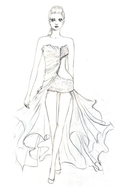 Here you can print black and white pictures for free. Pin by 军芳 丁 on coloring 6 | Fashion, Fashion design ...