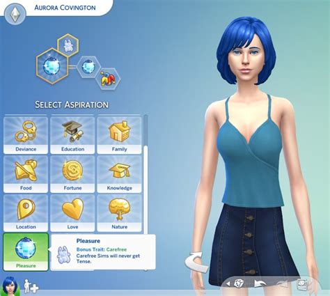 Mod The Sims Pleasure Aspiration