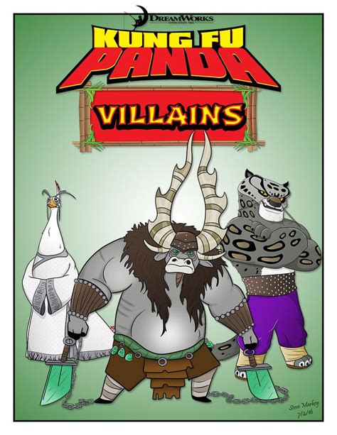 Kung Fu Panda Villains On Deviantart