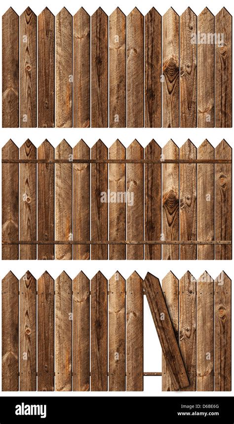 Parallel Wooden Fences Hi Res Stock Photography And Images Alamy