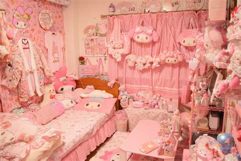 Pin By 💓 On Room Inspo Kawaii Bedroom Hello Kitty Room Decor Kawaii Room