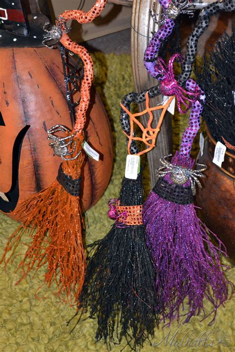 Witchs Brooms Vintage Halloween Decorations Halloween Diy Crafts