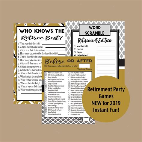 Download 756 x 1008 mobile background. Retirement Games, Retirement Party, Retirement Trivia ...