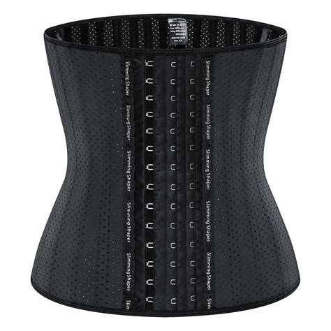 25 steel boned body shaper waist trainer breathable latex corset topbwh
