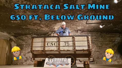 Strataca Salt Mine 650 Feet Below Ground In Hutchinson Kansas One Of