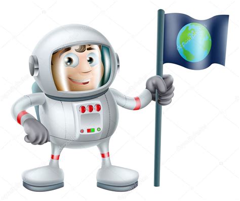 Cartoon Astronaut — Stock Vector © Krisdog 30663371