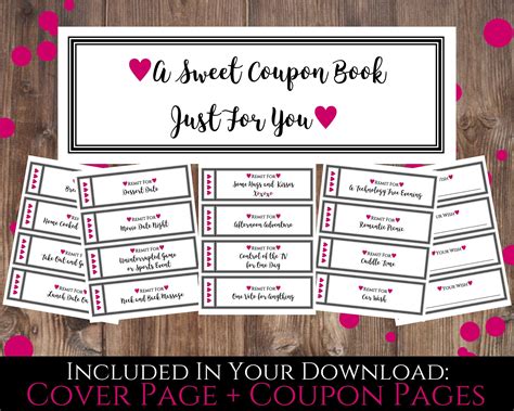 Diy Coupon Book For Boyfriend