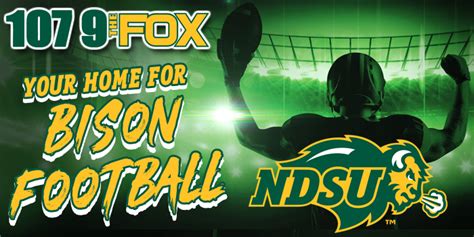 2022 bison football 107 9 the fox 1 for classic rock that really rocks