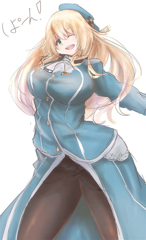 Wallpaper Anime Girls Kantai Collection Atago Kancolle Blonde Long Hair Big Boobs