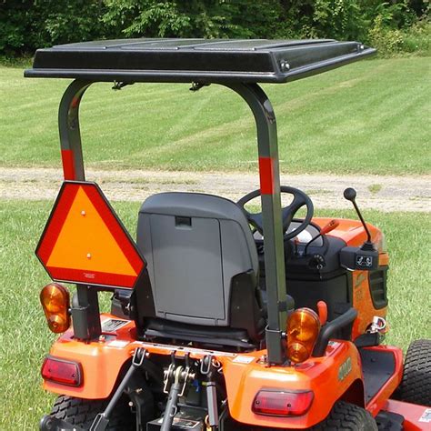 Hardtop Abs Plastic Canopy For Kubota Tractors And Mowers Black