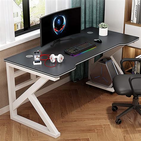 Cuici Modern Simple Pc Laptop Sturdy Desktop Desk Gaming Desk For Home