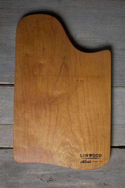 170 Cherry Wood Cutting Board Linwood