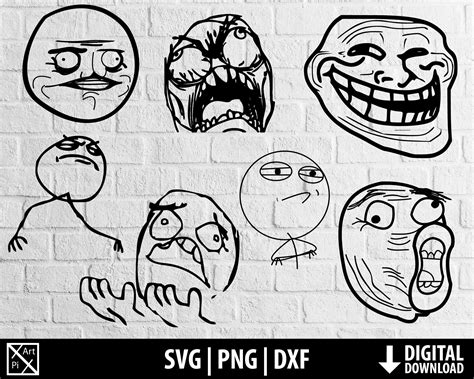 All Of The Troll Faces