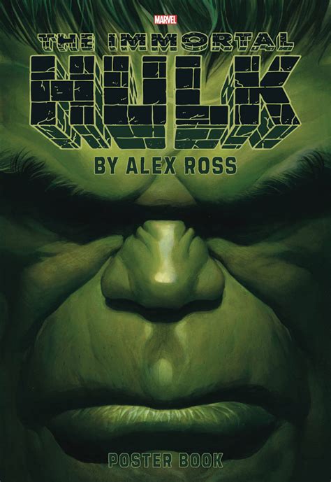 Immortal Hulk By Alex Ross Poster Book Sc Westfield Comics