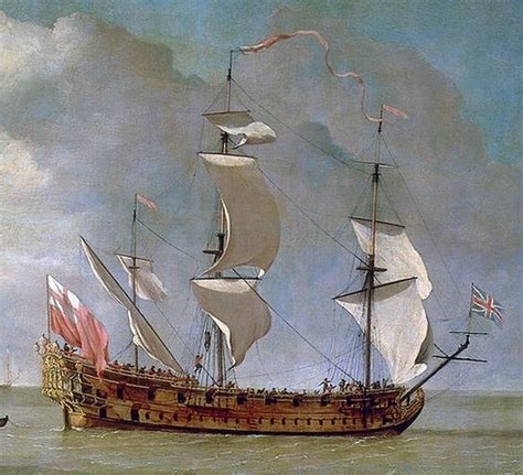 17th Century British Galley The Hms Charles Segelschiffe Altes