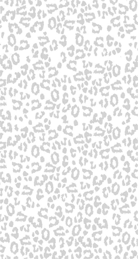 Whitegrey Leopard Print Background Iphone Wallpaper Preppy Leopard