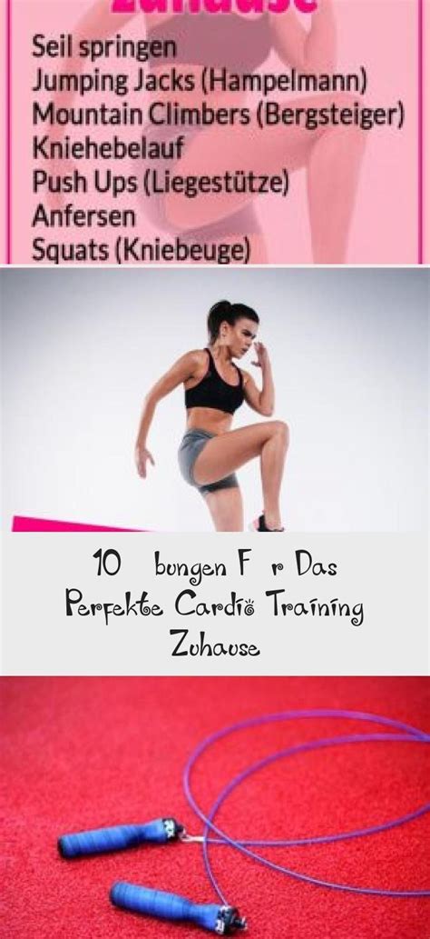 Trotzdem empfehlen wir euch, alle. Cardio-Training zu Hause - 10 Übungen für das perfekte ...