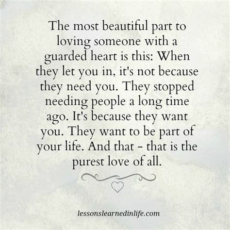 Guarded Heart Lessons Learned In Life Inspirational Quotes Love Quotes