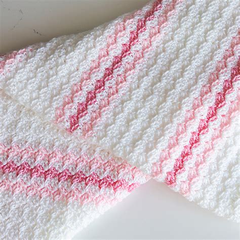 Ravelry Candy Stripes Baby Blanket Pattern By Leelee Knits