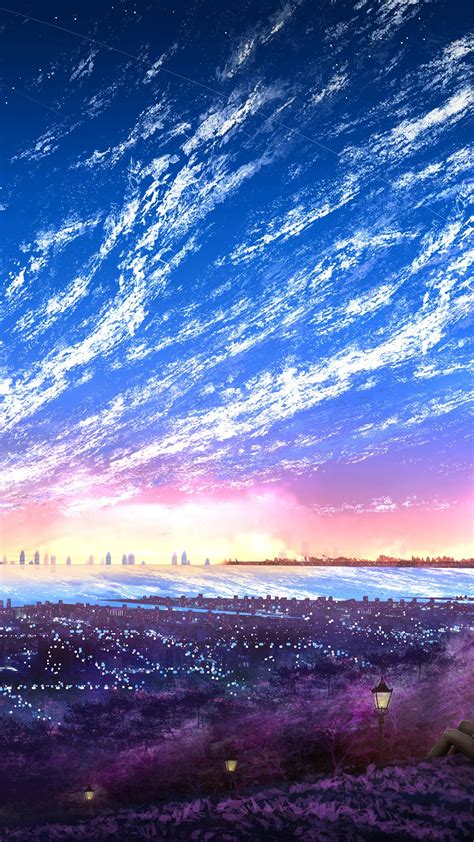 16 Iphone Wallpaper Anime Landscape Anime Wallpaper