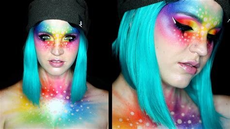 Pride Rainbow Fantasy Makeup Tutorial Youtube