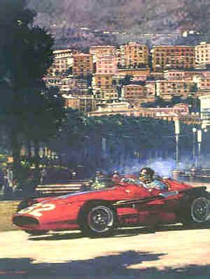 The event was attended by. Fangio at Monaco 1957 | Freck's Auto Art