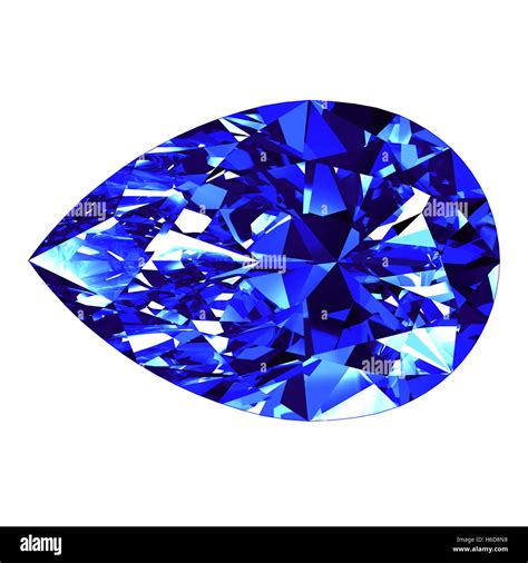 Blue Sapphire Stone Hi Res Stock Photography And Images Alamy