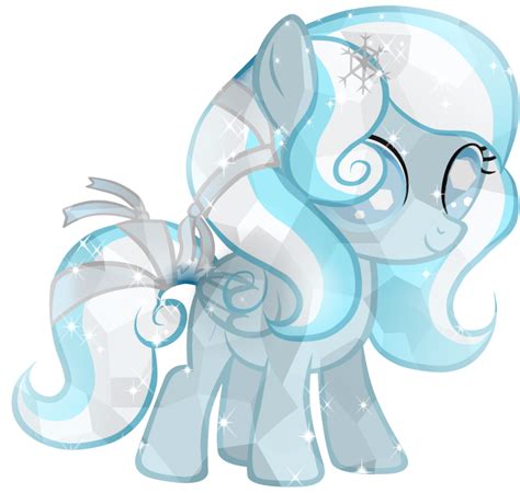 Snowdrop Crystal Pony By Posey 11 On Deviantart Crystal Ponies Mlp