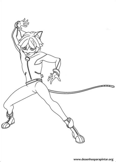 New Ladybug Miraculous Marinette And Cat Noir Free Printable Coloring