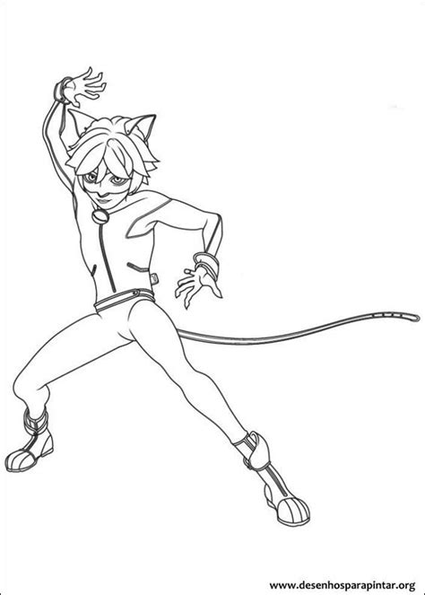 Printable colouring book for kids 1. New Ladybug Miraculous Marinette and Cat Noir free ...