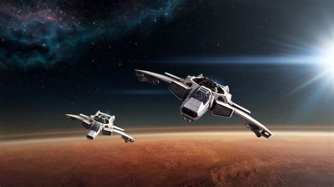 Wallpaper Vehicle Science Fiction Star Citizen Spaceship Space