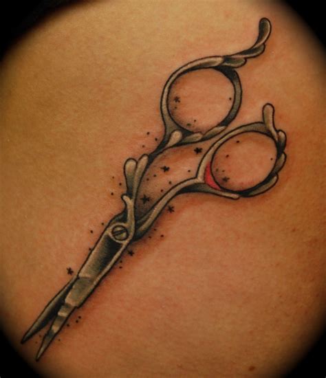 Pin By Stojana On Inked Hairdresser Tattoos Scissors Tattoo Stylist