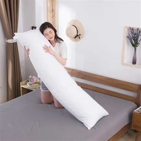 50x160 Cm Dakimakura Hugging Body Pillow Inner Insert Anime Body Pillow Core White Long Pillow