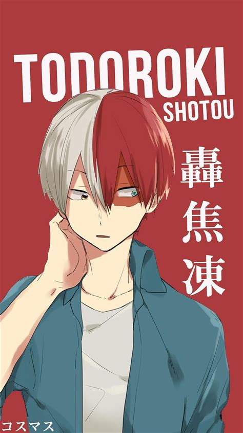 Aesthetic Handsome Anime Boy Shoto Todoroki Wallpaper Largest