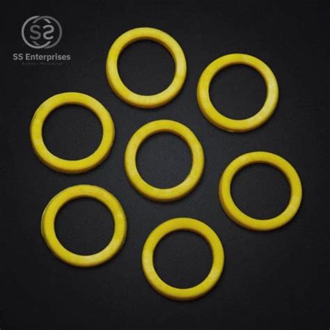 Pvc Yellow Washer Flat Round Dimensionsize 12mm At Rs 05piece In
